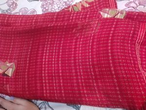 Red Saree