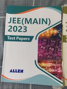JEE Main 2022 and 2023 Papers - Allen