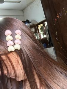 Cute Heart Hair Clips