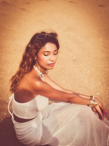 White Halter Top Mermaid