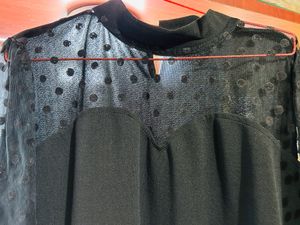 Black Colour,top,net Nack