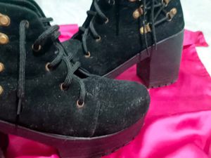 Black Platform Boots