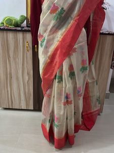 Elegant Floral Saree