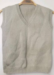 "Warmth in Every Stitch: Handmade Half Sweater"