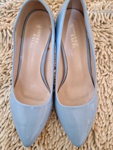 Sherrif SKY BLUE Stiletto Pumps For Women