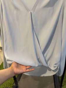 Dorothy Perkins Baby Blue Colour Blouse