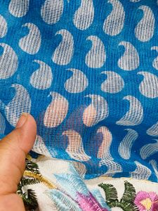 Sari with blouse piece