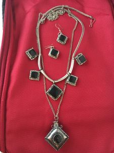 Black Onyx Jewelry Set
