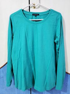 CHEMISTRY TEAL FULL SLEEVES TSHIRT
