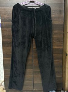 Black Velvet Pants