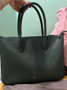 Allen Solly Green Laptop Bag