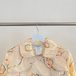 Christian Dior Boutique Embellished Trench Coat