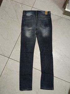 Dark Blue Denim Jeans