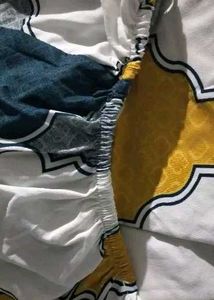 Elastic Bedsheet With Pillow Cover