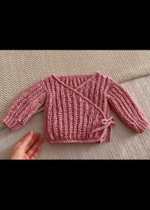 Adorable Baby Knit Wrap Sweater cardigan