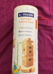 Premium 54 Blocks Wooden Stacking Game