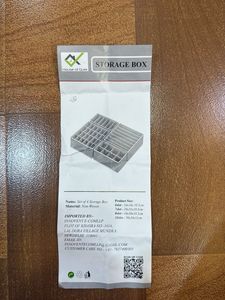 Makeup/Kitchen/Wardrobe Organizers (Set of 2)