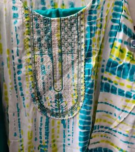 Green Kurta Set