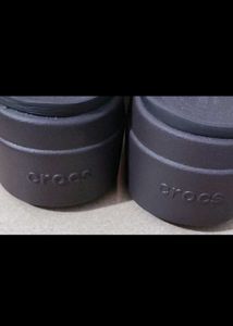 Crocs LiteRide Platform Sandals never used