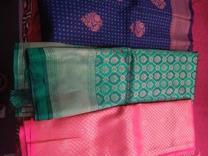 Semi Kanjivaram Silk Saries