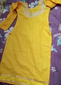 Yellow Kurti