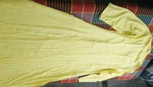 Yellow Avaasa Button Top