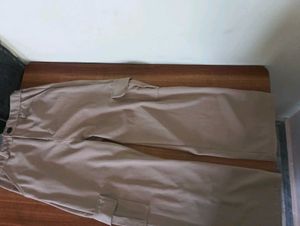 Beige Cargo Pants.