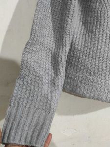 blue Knit Sweater