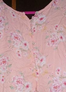 Floral Button-Up Shirt
