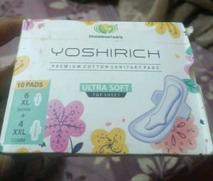 Premium Cotton Sanitary Pads (10 Pc)