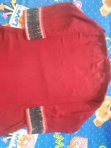 Suit With Silky Duppata