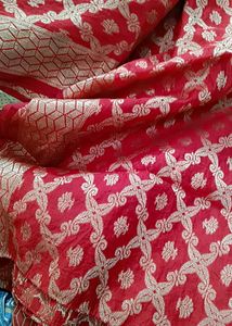 Red Printed Elegant Dupatta