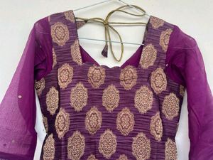 Purple Patiyala Set