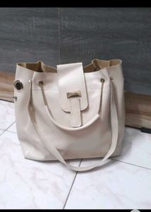 New Grey Boxy Sling Bag