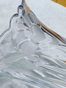 SOGA Japan Elegant Clear Glass Flower Vase