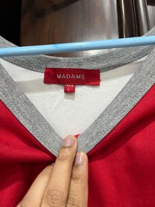 Madame Red Tank Top