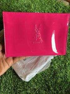 YSL Fuchsia Pouch