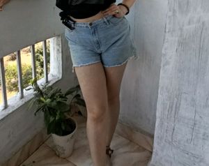 Freakins Denim shorts