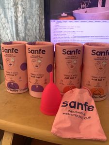 Price Drop! Sanfe Reusable Menstrual Cup