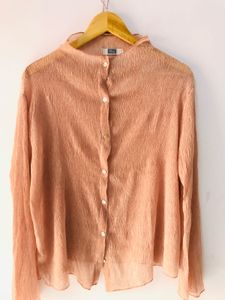 Elegant Sheer Blouse