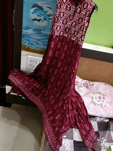 ❗SALE❗BRAND NEW WINE KURTI
