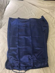 Elegant Blue Saree With Blouse And sare