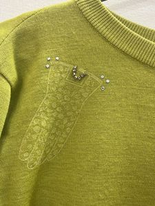 Lime Green Women Pullover