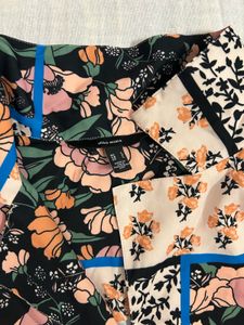 Floral Patchwork Top (Never worn)