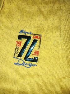Yellow Knit Sweater