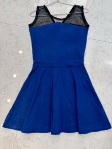 Navy Blue Mini Dress(Fits XS/S/M size) |Strechable
