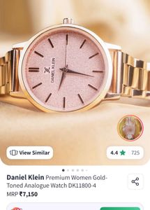 Daniel Klein Rose Gold Watch