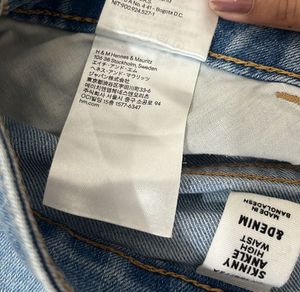 H&amp;M Light Wash Skinny Jeans