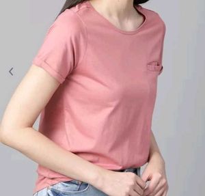 Pink T-shirt , Size -S