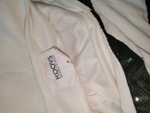 Striped One-Shoulder Sequin Bodycon Dress